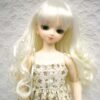 Wig / 7-8 inch / Long Hair Curly (Milkwhite #K19)