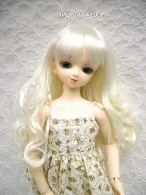 Wig / 7-8 inch / Long Hair Curly (Milkwhite #K19)