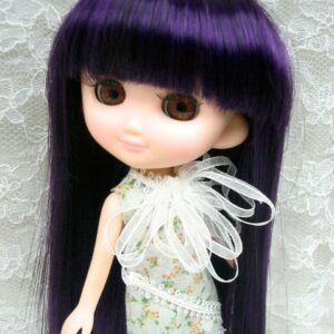 Wig / 7-8 inch / Semi-long Straight (Darkpurple #2/K10M)