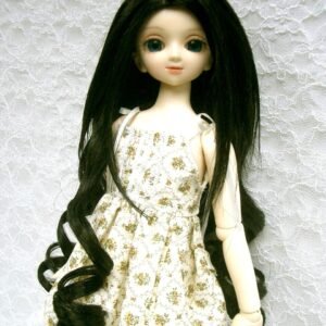 Wig / 7-8 inch / Loose Curly Long Hair (Black #2)