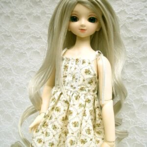Wig / 7-8 inch / Loose Curly Long Hair (Grey #60)