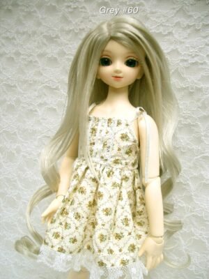 Wig / 7-8 inch / Loose Curly Long Hair (Grey #60)