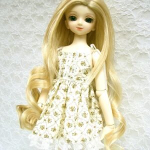 Wig / 7-8 inch / Loose Curly Long Hair (Lightgoldmix #GL26)