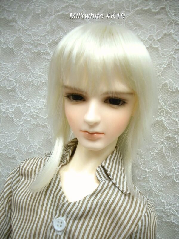 Wig / 7-8 inch / Gradation Layer (Milkwhite #K19)
