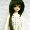 Wig / 7-8 inch / Shaggy Long hair (Black #2)