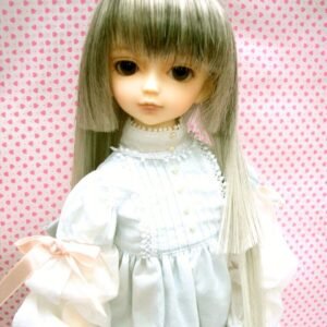 Wig / 7-8 inch / Princess-cut Long (Black-grey #44/60T)