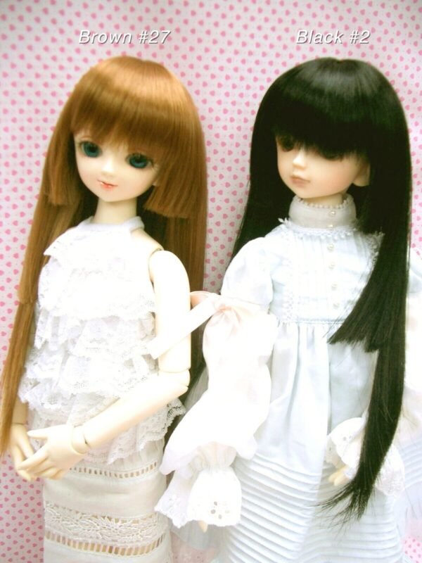 Wig / 7-8 inch / Princess-cut Long (Brown #27)