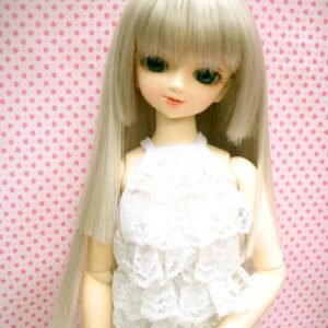 Wig / 7-8 inch / Princess-cut Long (Grey #60)