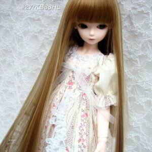 Wig / 7-8 inch / Long Straight (Brown-lightgold #27/613HL)