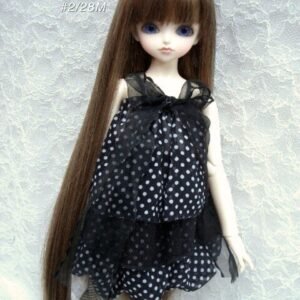 Wig / 7-8 inch / Long Straight (Brownmix #2/28M)