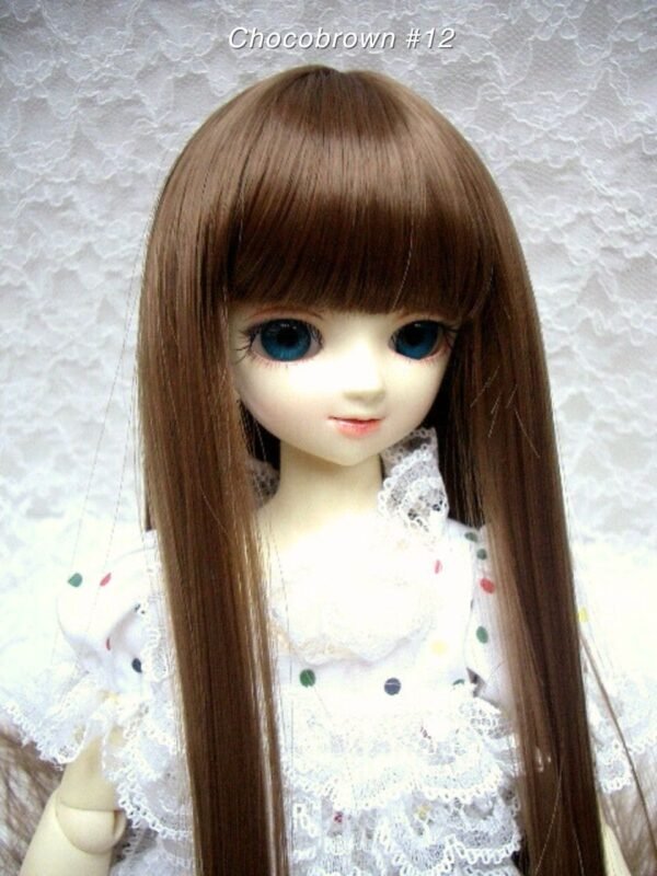 Wig / 7-8 inch / Long Straight (Chocobrown #12)
