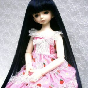 Wig / 7-8 inch / Long Straight (Dark navy #2/B7M)