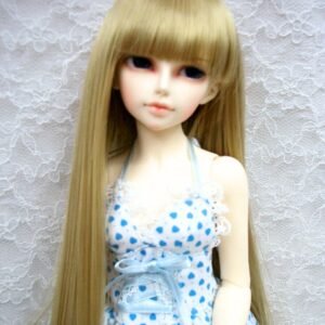Wig / 7-8 inch / Long Straight (Lightgoldbrown #25)