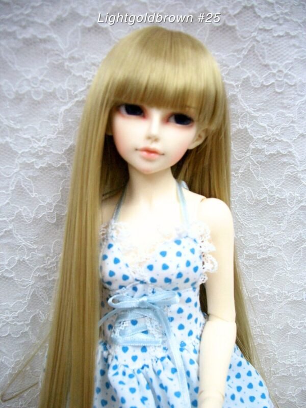 Wig / 7-8 inch / Long Straight (Lightgoldbrown #25)