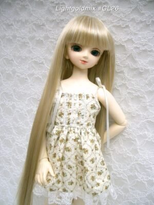 Wig / 7-8 inch / Long Straight (Lightgoldmix #GL26)