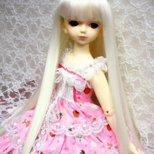Wig / 7-8 inch / Long Straight (White #K19)