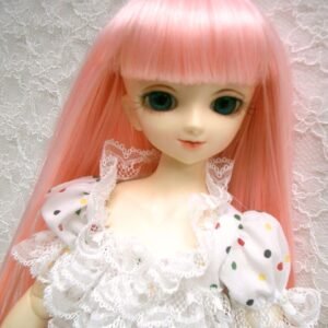 Wig / 7-8 inch / Long Straight (Pink #K1)