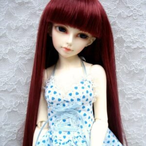 Wig / 7-8 inch / Long Straight (Wine #39)