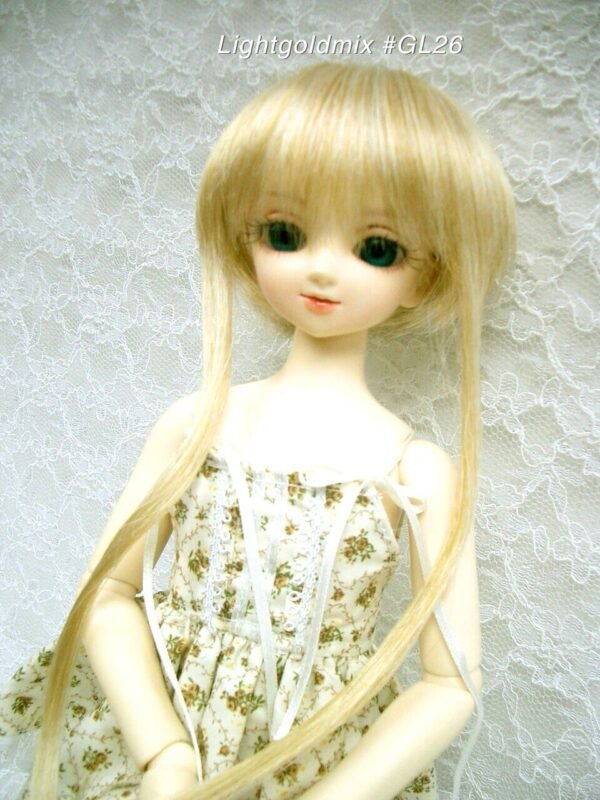 Wig / 7-8 inch / Long Double Shaggy (Lightgoldmix #GL26)