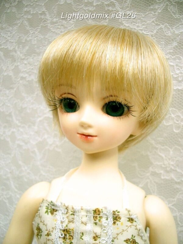 Wig / 7-8 inch / Short Bob (Lightgoldmix #GL26)