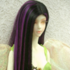 Wig / 8 inch / Straight Long (Black-lilac #2/N5HL)