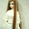 Wig / 8 inch / Straight Long (Brown-ivory #27/KB88HL)