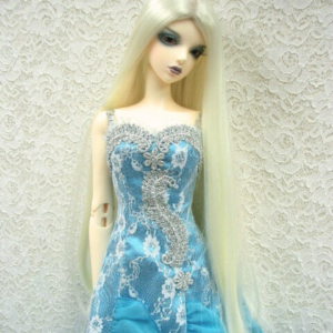 Wig / 8 inch / Straight Long (Milkwhite #K19)