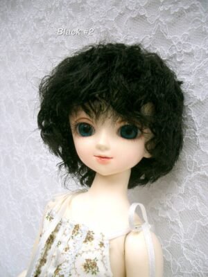 Wig / 7-8 inch / Short Wave (Black #2)