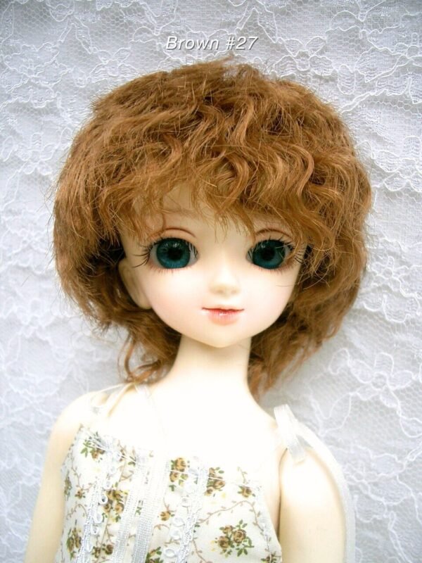 Wig / 7-8 inch / Short Wave (Brown #27)