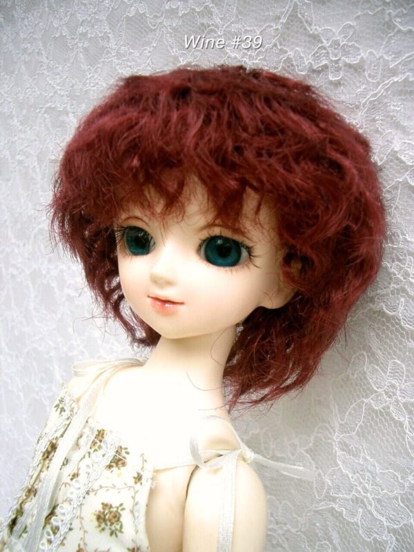 Wig / 7-8 inch / Short Wave (WIne #39)