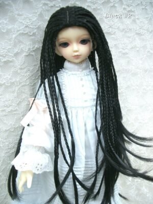 Wig / 7-8 inch / Braided Hair (Black #2)