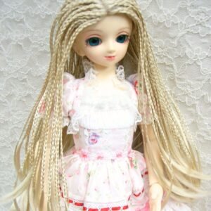 Wig / 7-8 inch / Braided Hair (Ivory #KB88)