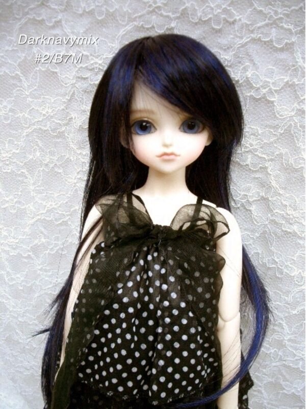 Wig / 7-8 inch / Long Gradation Layer (Darknavymix #2/B7M)