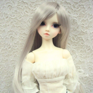 Wig / 8 inch / Long Layer (Grey #60)