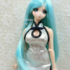 Wig / 8 inch / Long Layer (Light turquoise #BL010)