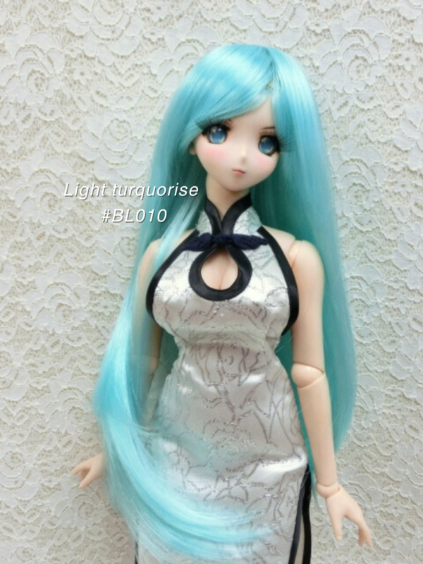 Wig / 8 inch / Long Layer (Light turquoise #BL010)
