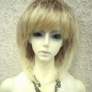 Wig / 8 inch / Medium Soft Wave (Brown-ivory #12/KB88T)