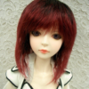 Wig / 8 inch / Medium Soft Wave (Winemix #2/39T)