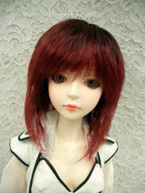 Wig / 8 inch / Medium Soft Wave (Winemix #2/39T)