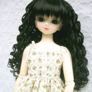 Wig / 7-8 inch / Spiral Curls (Black #2)
