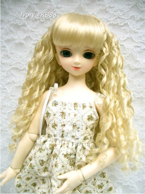 Wig / 7-8 inch / Spiral Curls (Ivory #KB88)