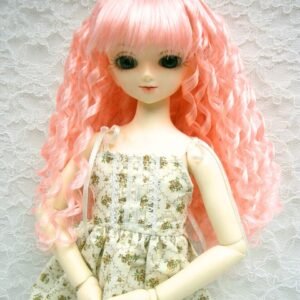Wig / 7-8 inch / Spiral Curls (Pink #K1)