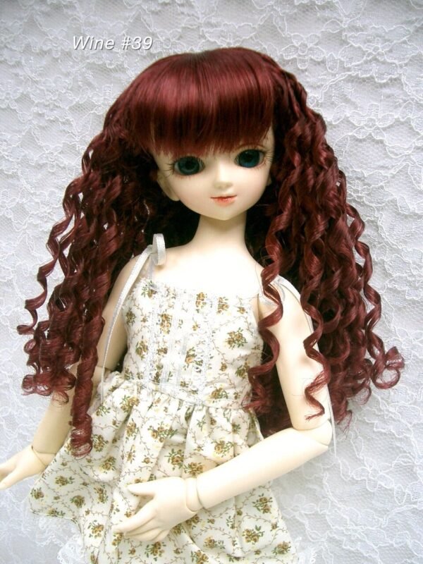 Wig / 7-8 inch / Spiral Curls (Wine #39)