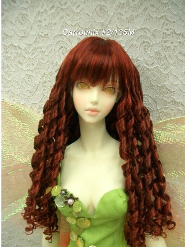 Wig / 8 inch / Spiral Curls (Carrotmix #2/135M)