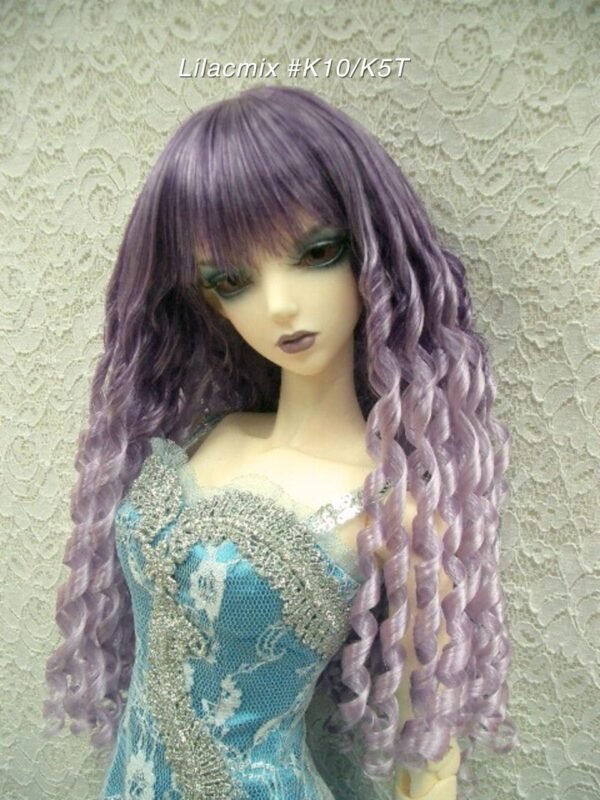 Wig / 8 inch / Spiral Curls (Lilacmix #K10/K5T)