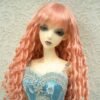 Wig / 8 inch / Spiral Curls (Metallic pink #25/K1M)