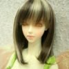 Wig / 8 inch / Medium Straight (Darkbrownmix-ivory #2/28/KB88HL)