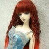 Wig / 8 inch / Medium Wave (Black-red #2/N7T)
