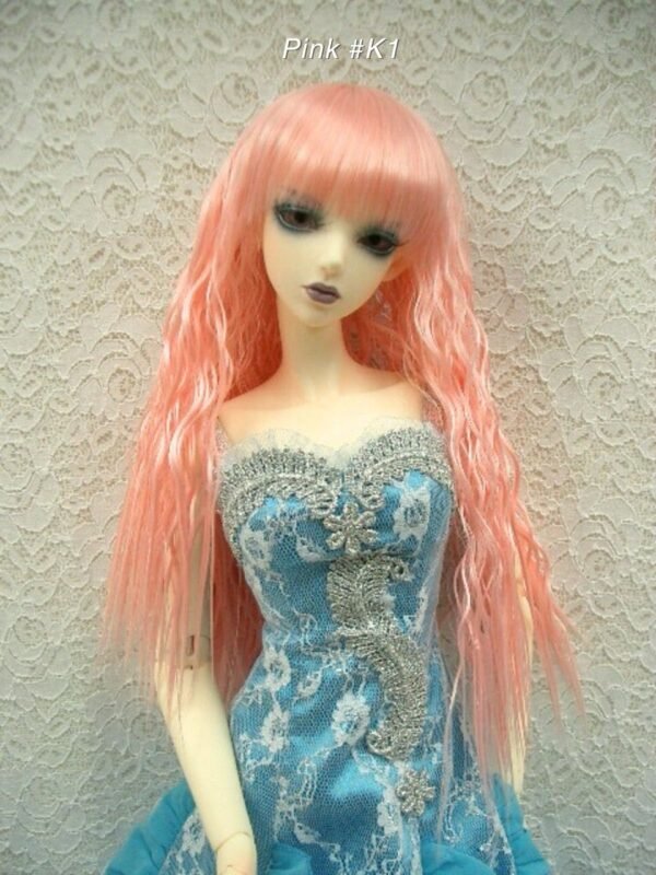 Wig / 8 inch / Medium Wave (Pink #K1)