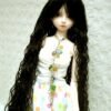 Wig / 8 inch / Long Wave (Black #2)